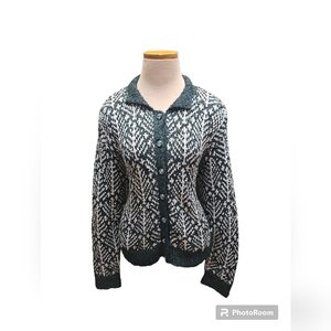 South Cotton hand loomed cardigan